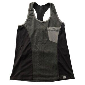 Pearl Izumi Select Top Womens Medium Triathlon Tri Tank‎ Black Grey Cycling Bike